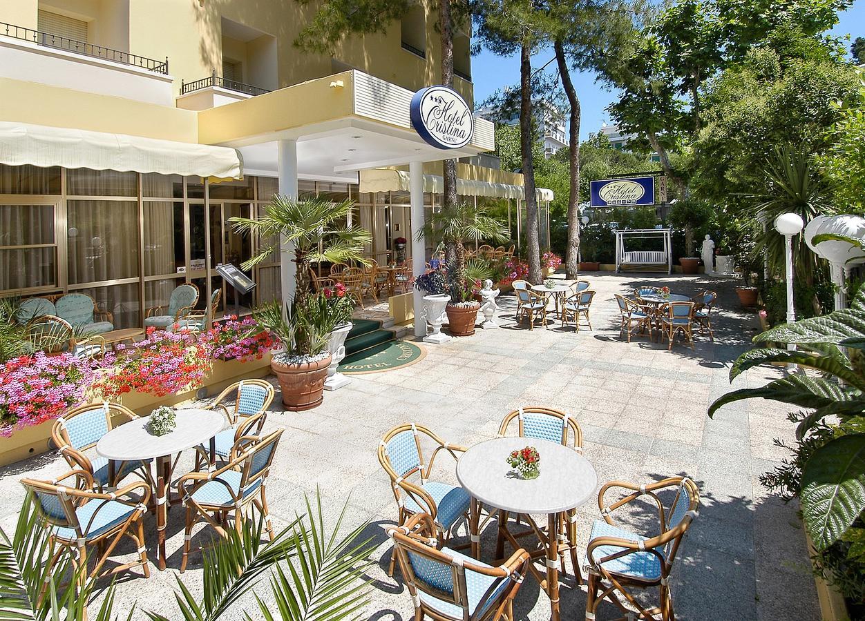 Hotel Cristina Hospitality Centrale (Adults Only) Riccione Exterior photo